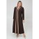 Women's dress, size 56, dark brown color