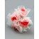 Floristic material for bouquets, white, 28cm*4m