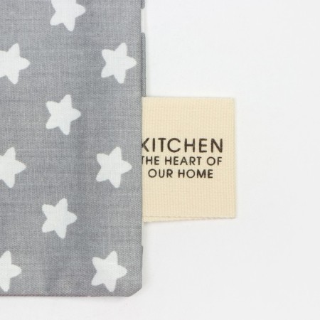 Textile Ethel Bag "Stars" 27x34 cm, 80% HL, 20% PE, satin 110 g/m2-3