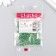 Beads "Zlatka" 08/0, 3 mm, 10 g 0167 Green