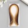 Strips for quilling 100 stripes density 120 grams "Cream and cinnamon" w. 0.5 cm dl. 39 cm