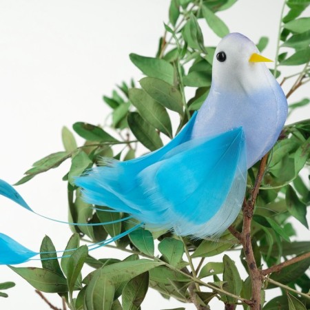 Decor on the clothespin of bird mix set 3pcs 4449370-4