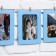 Girland for photos with clothespins "Blue", 6 pcs.