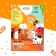 The book "Draw with stickers by numbers", 12 pp., Blue tractor
