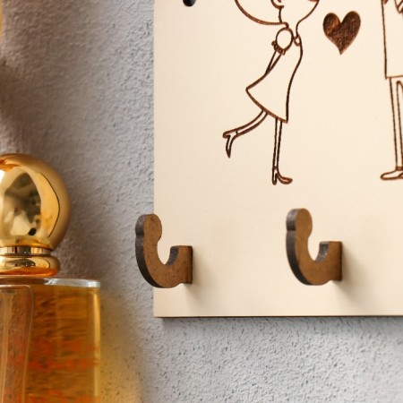 Key "couple" 11.5x15 cm-2