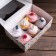 Packaging for 6 cupcakes with the “New Year mood” window, 25 x 17 x 10 cm, 1 pc.