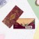 Money envelope "Happy Anniversary!" Cutting, embossing, leaves