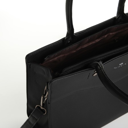 Bag Women's Tout, on a zipper, black color-6