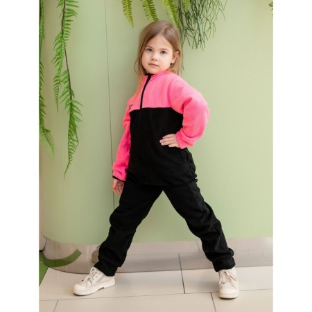 Fleet children's pants, height 98 cm, black color