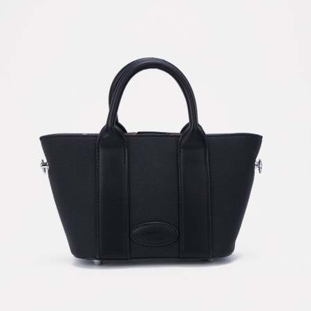 Bag Female Tout with zipper, black color