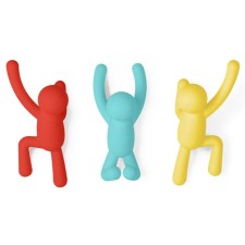 Buddy crush hangers, 3 pcs, multi-colored