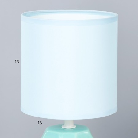 Board lamp "Latea" E14 40W turquoise 13x13x28 cm Risalux-3