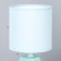 Board lamp "Latea" E14 40W turquoise 13x13x28 cm Risalux