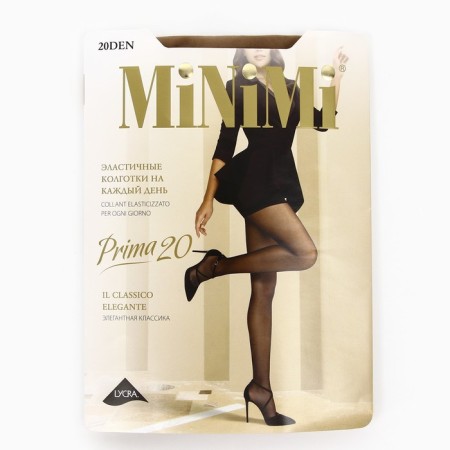 Women's tights Minimi Prima 20 den, tan color (Daino), river 4