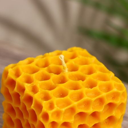 Sot candle 5x5x5 cm, soy wax mix-3