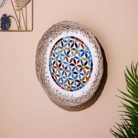 Nast -wall panel made of coconut and glass 35 cm-1