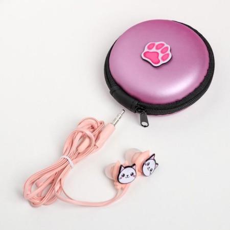 Set of headphones vacuum and cover "Music for cats"-4
