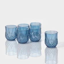 A set of glasses of glass 