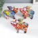 Souvenir Polystone "Pig with Wings" graffiti mix 8.5x18x13 cm