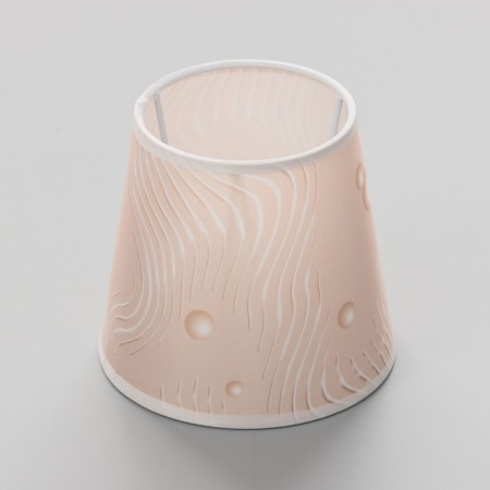 Universal lampshade "abstraction" E14 14x14x13cm