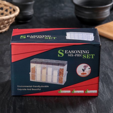 Set for spices "Compact", 16 × 11 × 7 cm, white color-3
