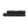Trure -free towel Sofi de Marko Flowers, 550 gr, size 70x140 cm, color anthracite