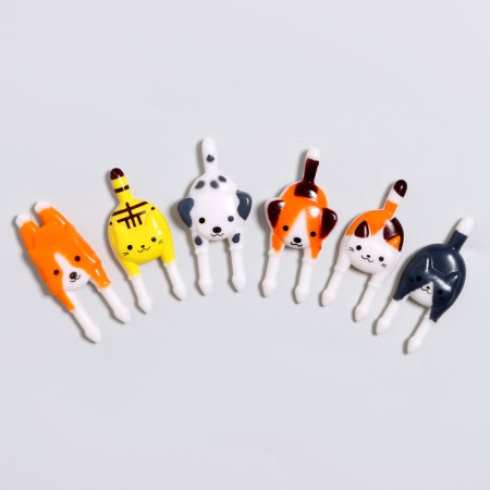 Skewers "ZOO", set 7 pcs