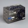 Garland “thread” 10 m, IP44, UMS, dark thread, 100 LED, white-blue glow, flashing, 220 V