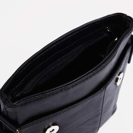 Male bag, black color-4