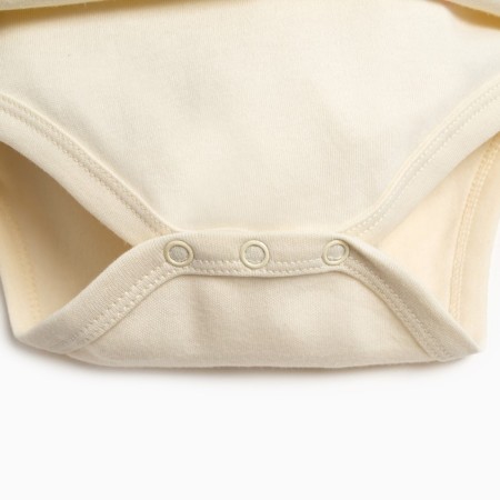 Body dress I am "Merry XMAS", height 62-68 cm, beige color-5