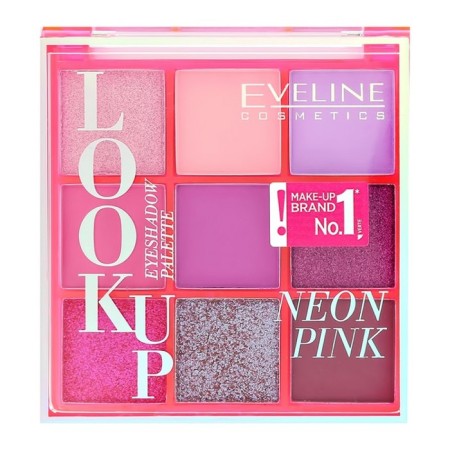 Eveline Neon Pink Palette Palette, 9 shade, 10.8 g