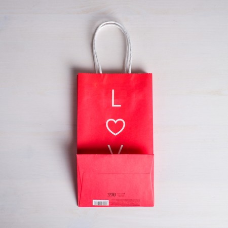 Package gift craft, packaging, "love", 12 x 21 x 9 cm-3
