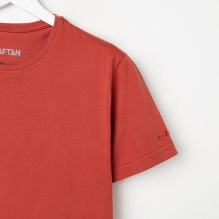 Men's T-shirt KAFTAN E-ZONE, 46, brick-8