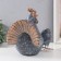 Polystone souvenir "Kurochka with three chickens" 22x17x22 cm