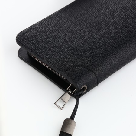 Pearl husband 21.5*11*3 cm, 3 depth, d/cards, d/coins, on lightning, black-3