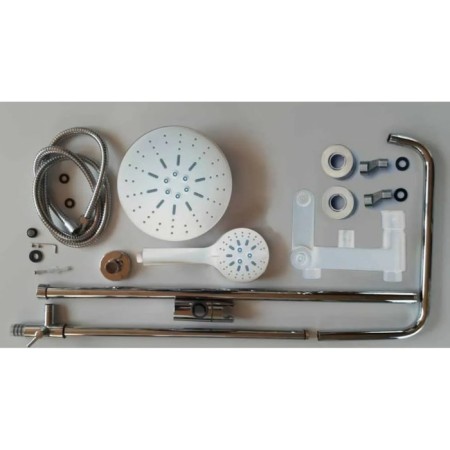 The shower system Fashun A2482-8, pour 110 mm, tropical shower, shower, chromium-1