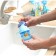 Children's playover with hard -spout "Bear Prince", 150 ml., With handles, blue color