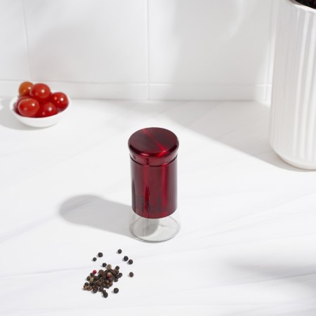 Glass Selon "Style", 150 ml, 5.5 × 8 cm, red color-4