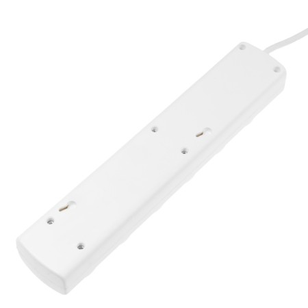 Luazon Lighting network filter, 5 outlets, 5 m, 3500 W, 3x1 mm2, 16 A, 220 V, with a fuse, white-6
