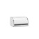Bread with a shifting lid Brabantia, the color is white, size 17x31.6x26 cm