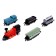 Metal train "Classics", with 4 wagons, inertia, mix