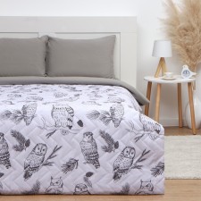 Покрывало LoveLife 2 сп Owls 180*210±5см, микрофайбер, 100% п/э
