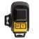 Laser level Denzel LX 360-2 Red, 30 m, 635 hm, 3 rays, LI 2800 mAh, mult and multiple-prison