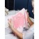 Terry towel Cat Love, size 50x90 cm, pink color