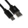 Type- C cable - usb, 2.1 a, nylon braid, 1 meter, black
