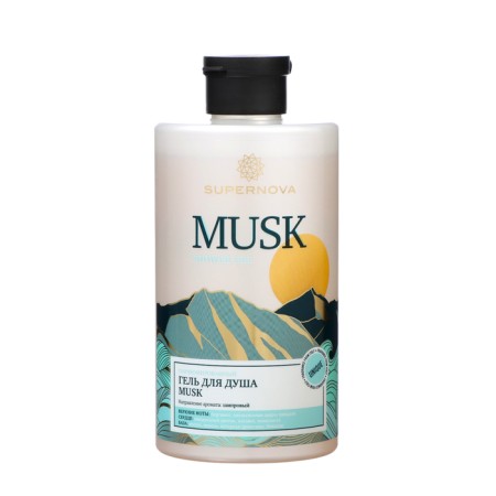 Shower gel perfumed Supernova Musk, 400 ml