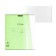 Notebook 18 sheets ruler Erichkrause Coverpro Neon "Classic", plastic cover, OFSET block, whiteness 100%, green