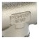 The STOUT SFT -0018-000111, 1 "x 1" x 1 ", external/outer thread, nickelled brass