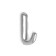 Hook-lick No. 14, chromium color, 100 pcs