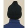 Children's hat, size 53-54, black color